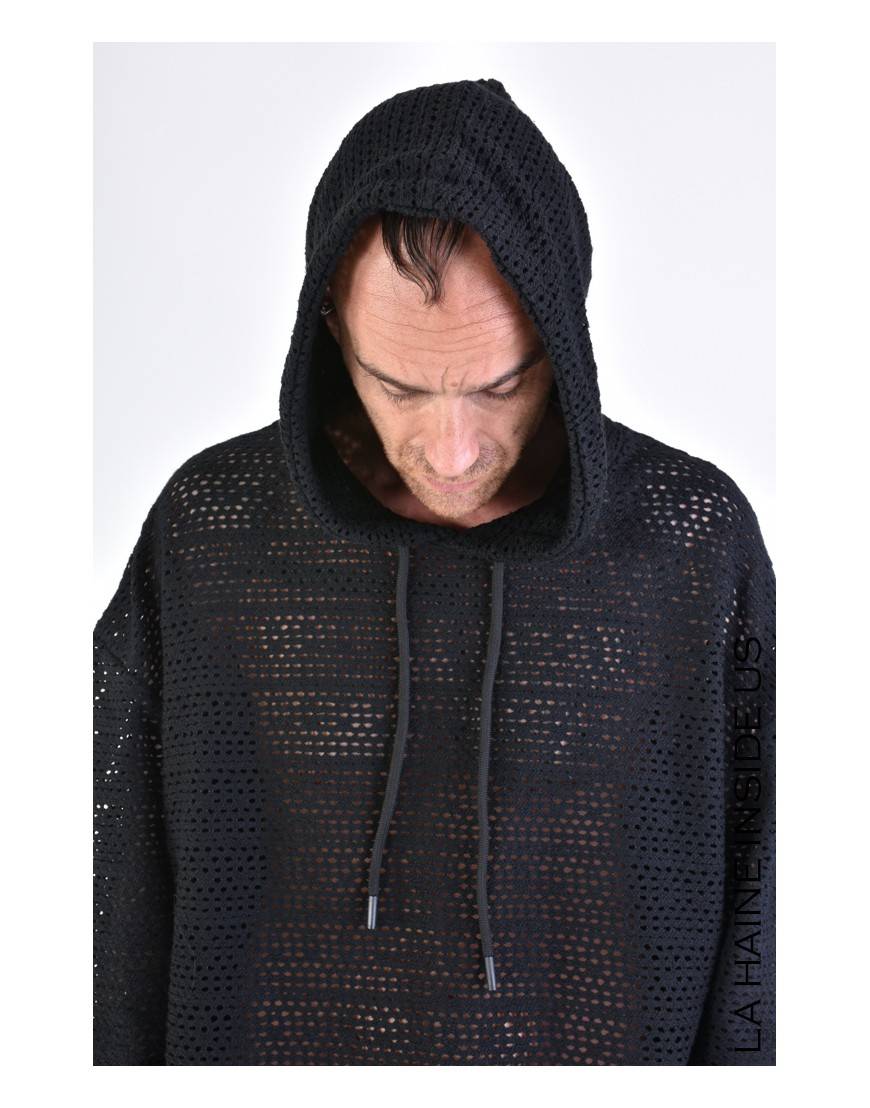 La haine inside us 3M LM102 FELPA UNISEX U Nero In Saldo