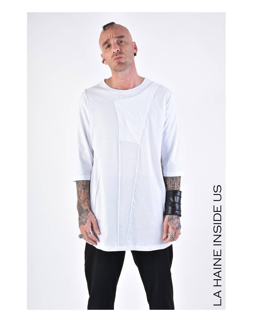 La haine inside us 3M LM132 T-SHIRT Bianco Qualità