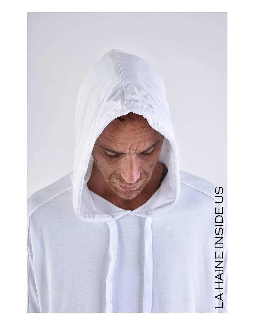 La haine inside us 3M LM158 MAGLIA Bianco Spedizione Gratuita