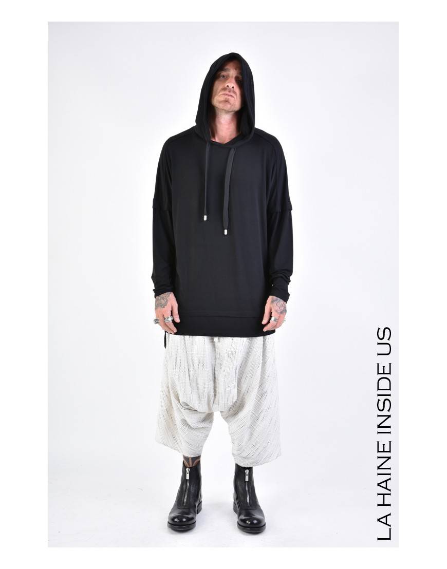 La haine inside us 3M LM158 MAGLIA Nero Pezzi Unici