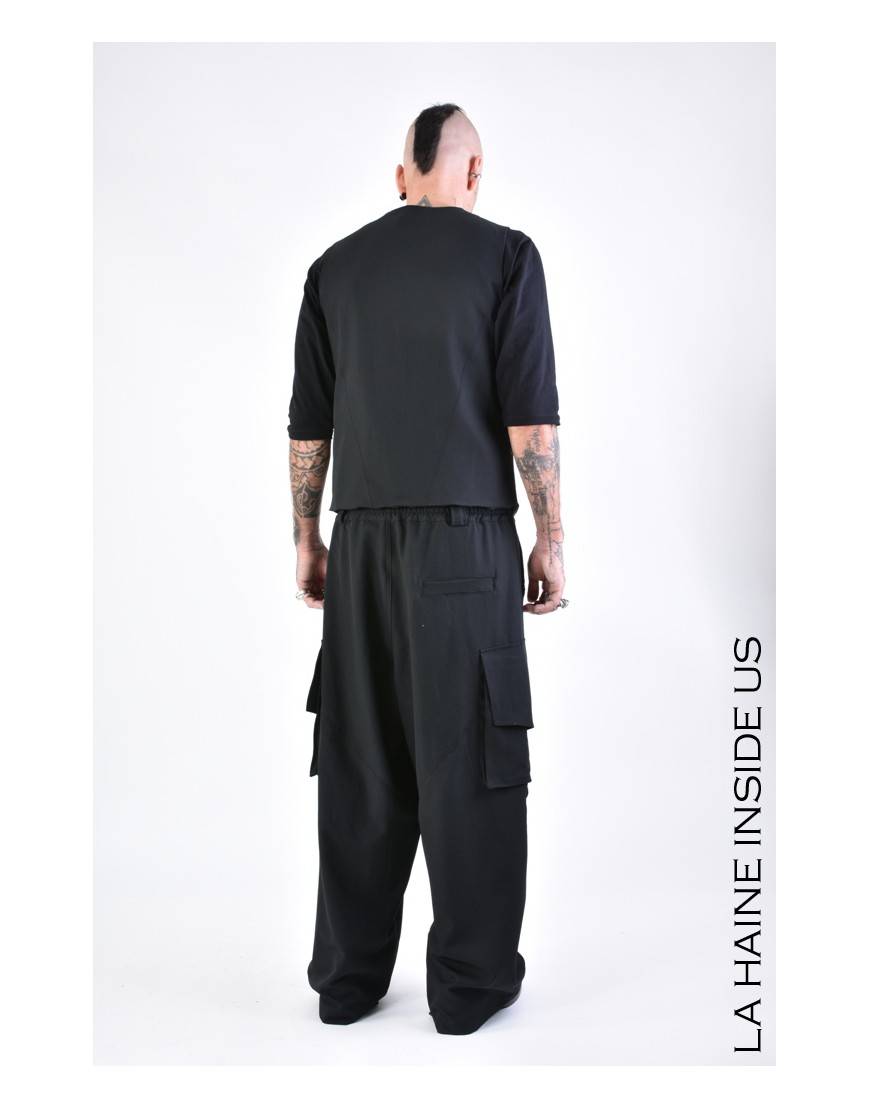 La haine inside us 3R LM123 GILET Nero Qualità Garantita