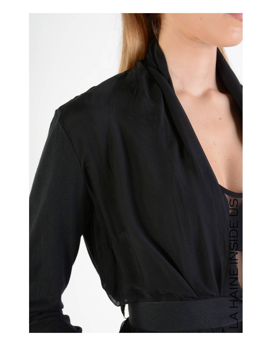 La haine inside us 4B LW581 CARDIGAN Nero Fino Al -60%
