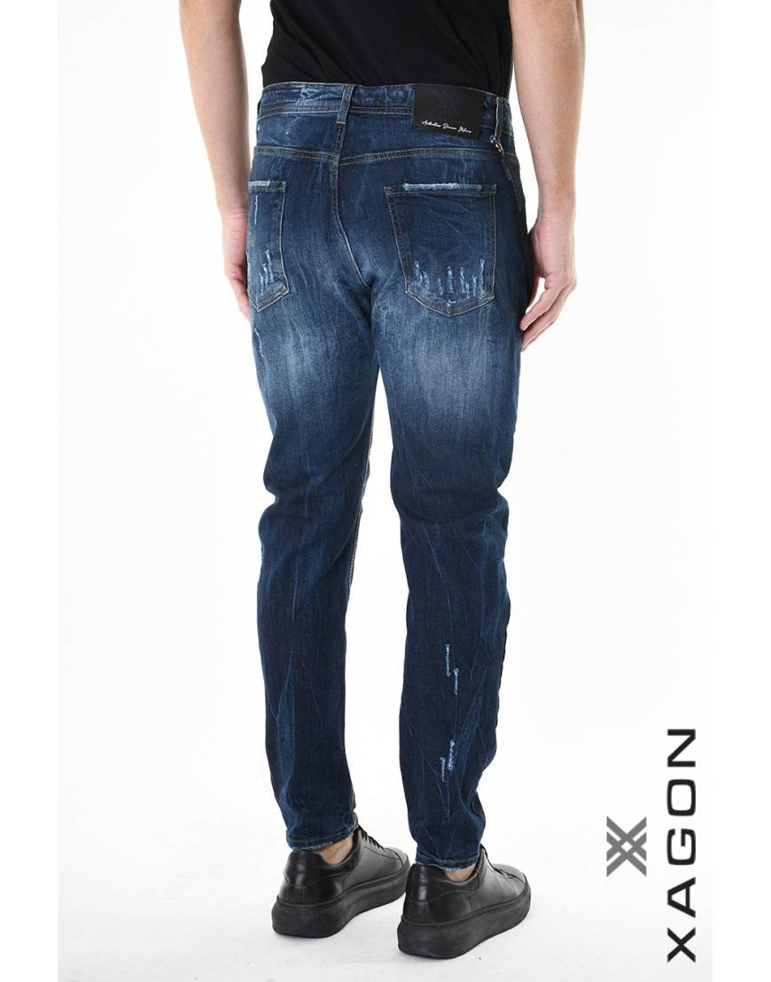 La haine inside us JEANS 2UMR242 Blu Saldi