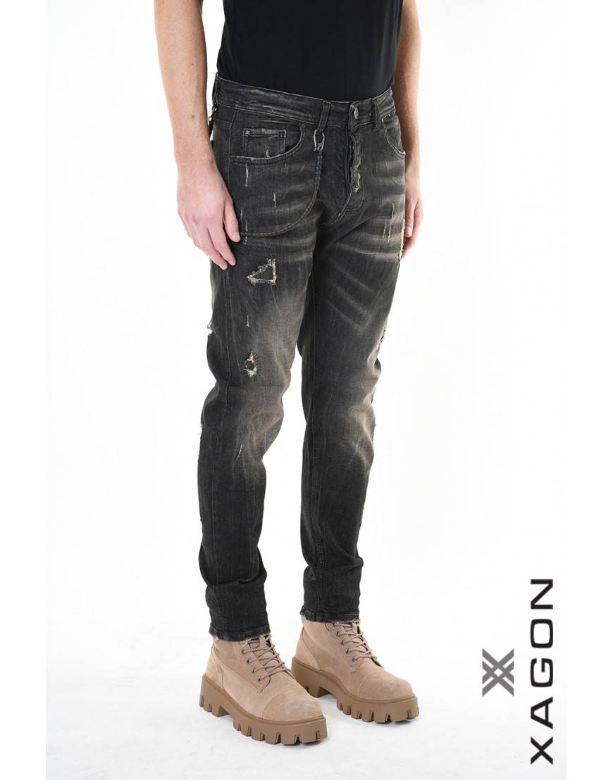 La haine inside us JEANS 2UMR245 Nero Hotsell