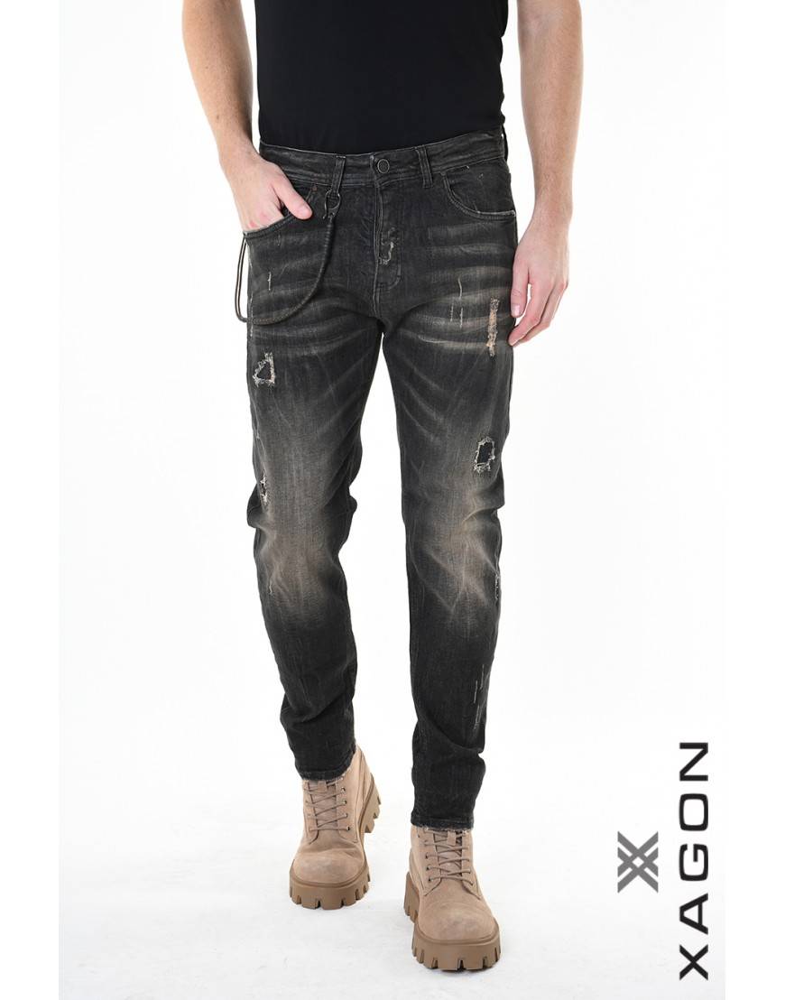 La haine inside us JEANS 2UMR245 Nero Hotsell