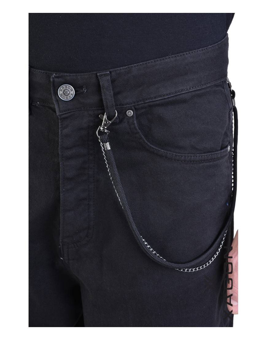 La haine inside us JEANS UMR169 Nero Vendita Economica