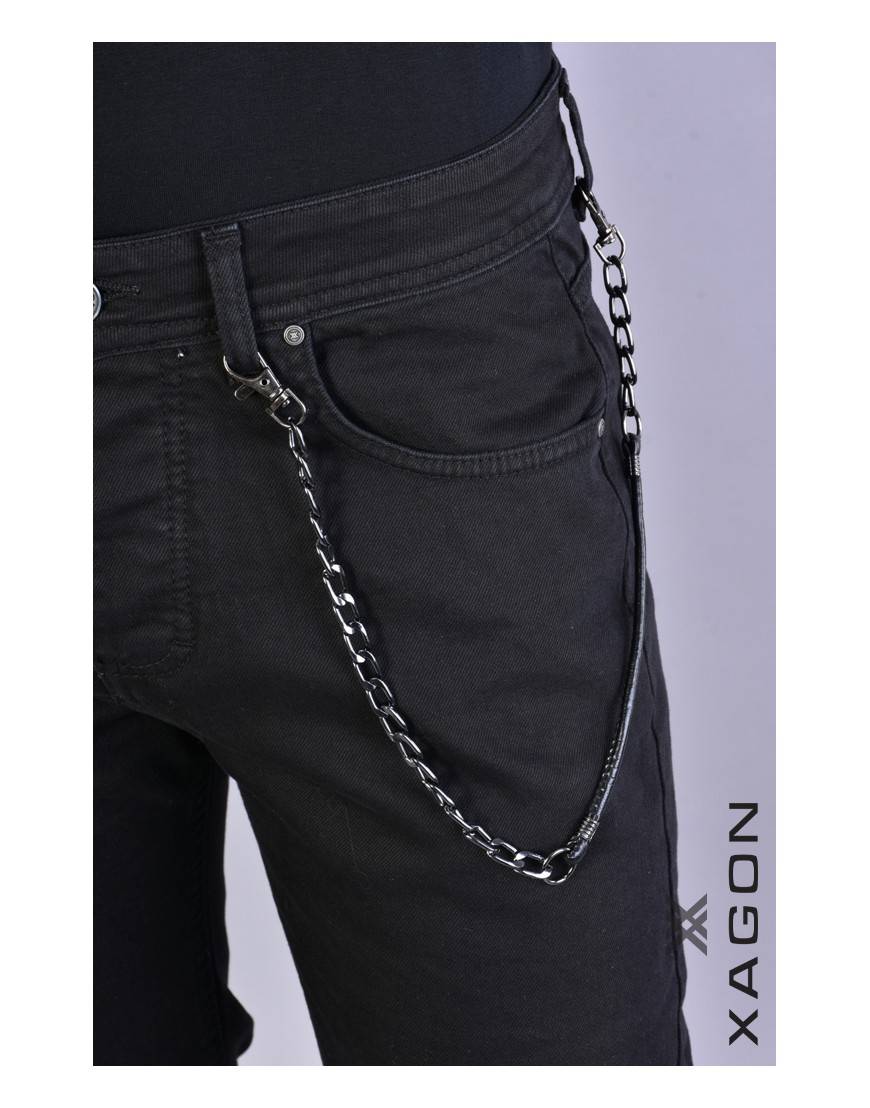 La haine inside us JEANS UOXFO2 Nero Saldi Di Fabbrica