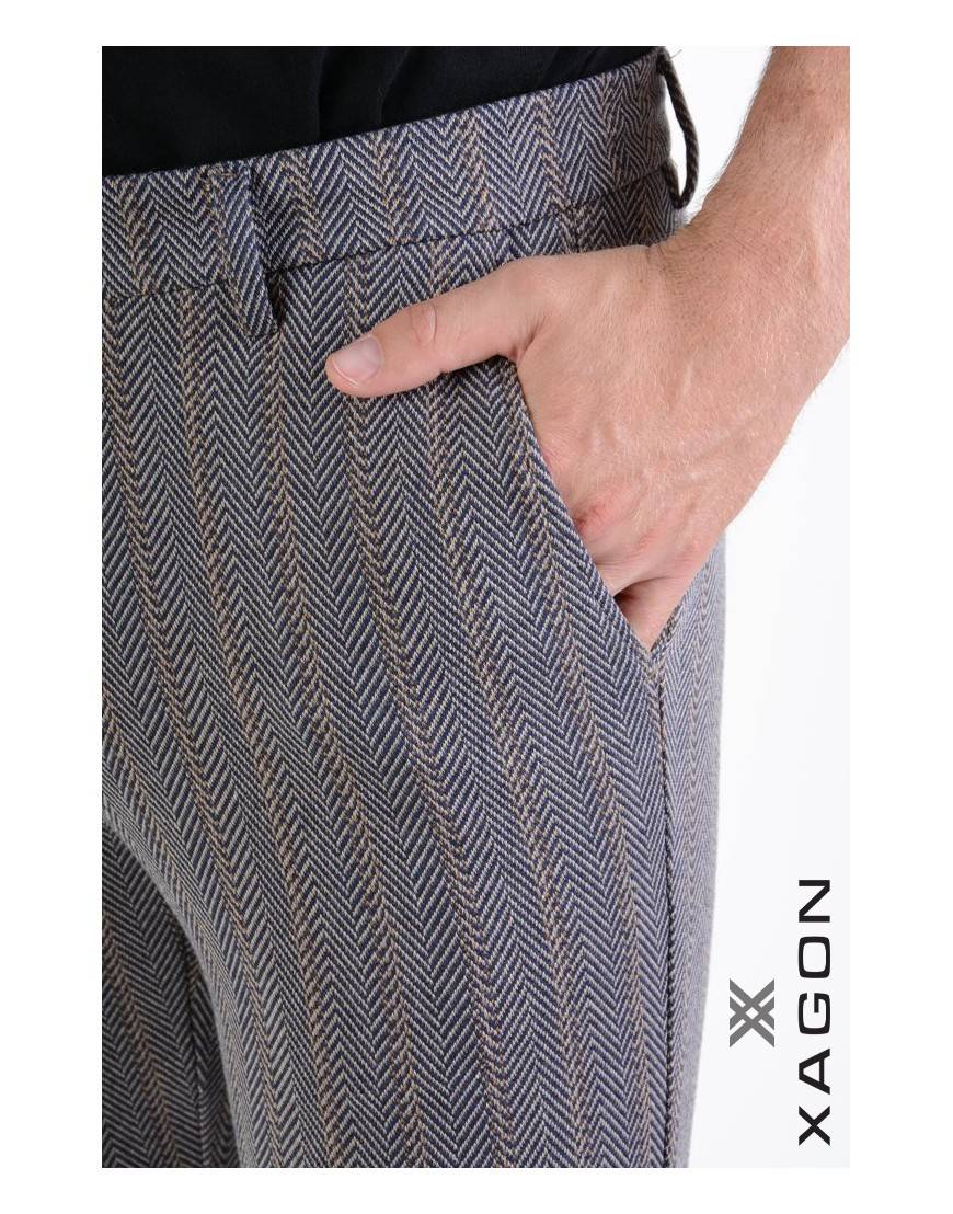La haine inside us PANTALONE 1PBRUZZ Blu Spedizione Gratuita