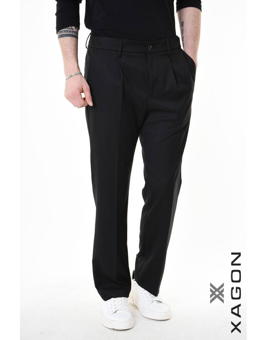 La haine inside us PANTALONE 1PPANVA Nero Consegna Veloce