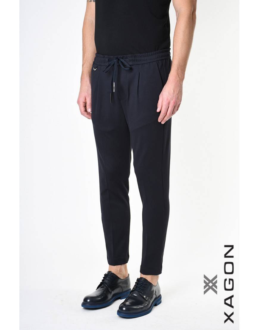La haine inside us PANTALONE 1Z100BA Blu Sottocosto