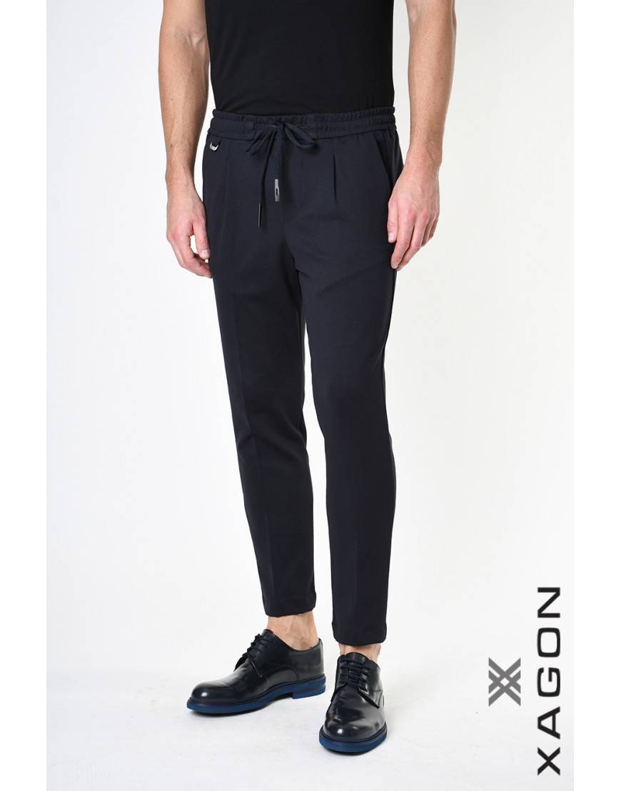 La haine inside us PANTALONE 1Z100BA Blu Sottocosto