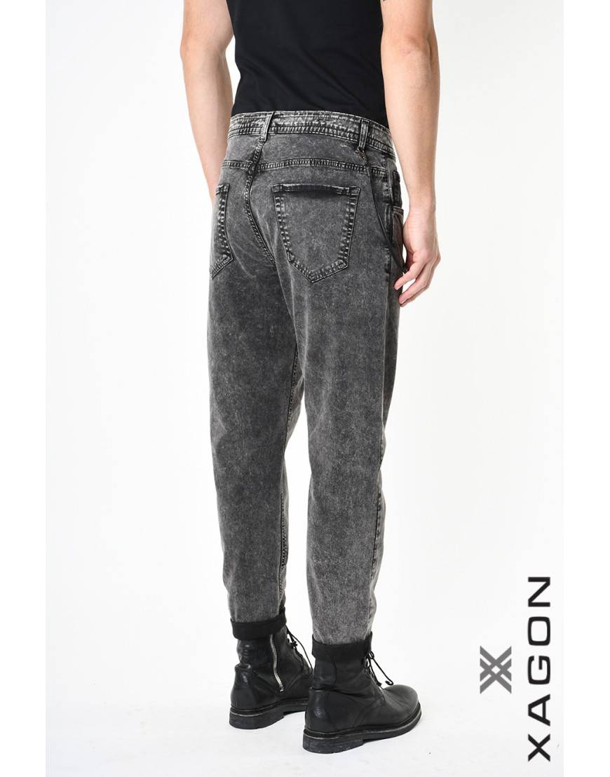 La haine inside us PANTALONE 2CR2013 Nero Economico
