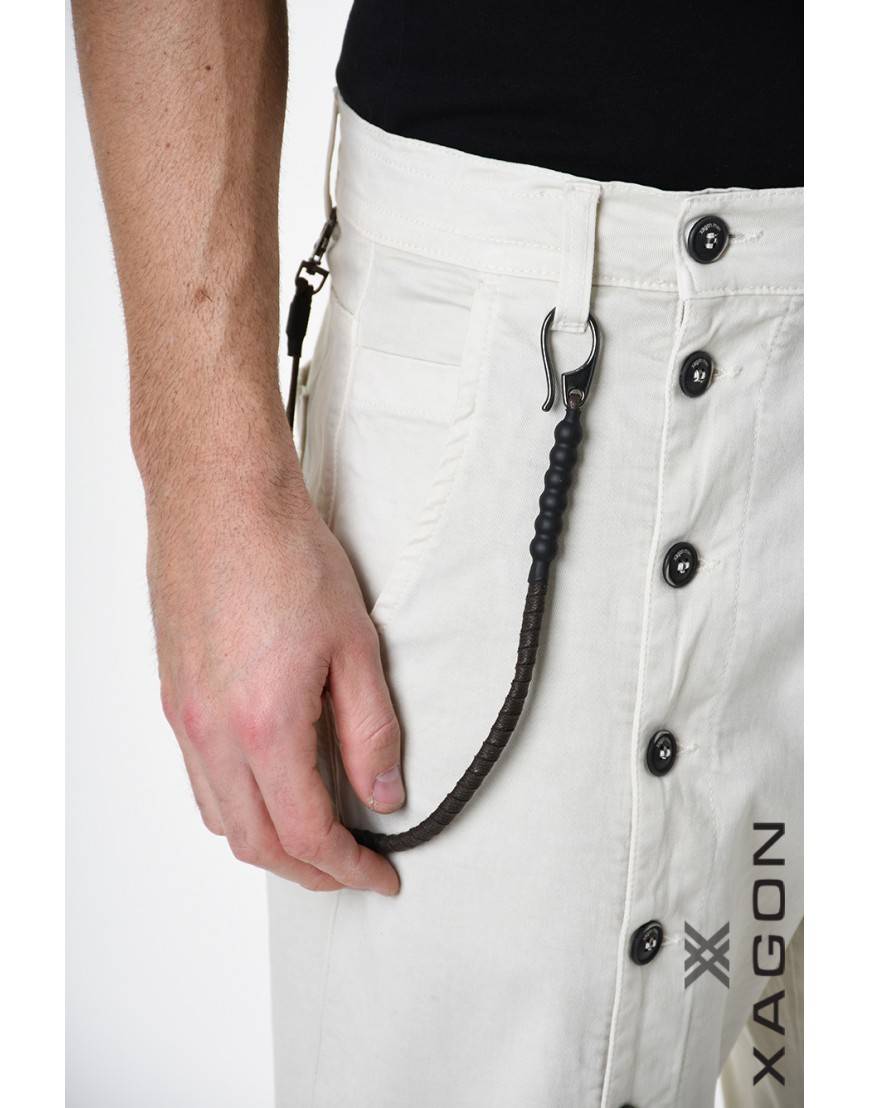 La haine inside us PANTALONE 2CR2014 Ecru In Vendita