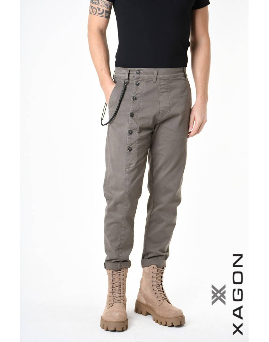 La haine inside us PANTALONE 2CR2014 Fango Saldi