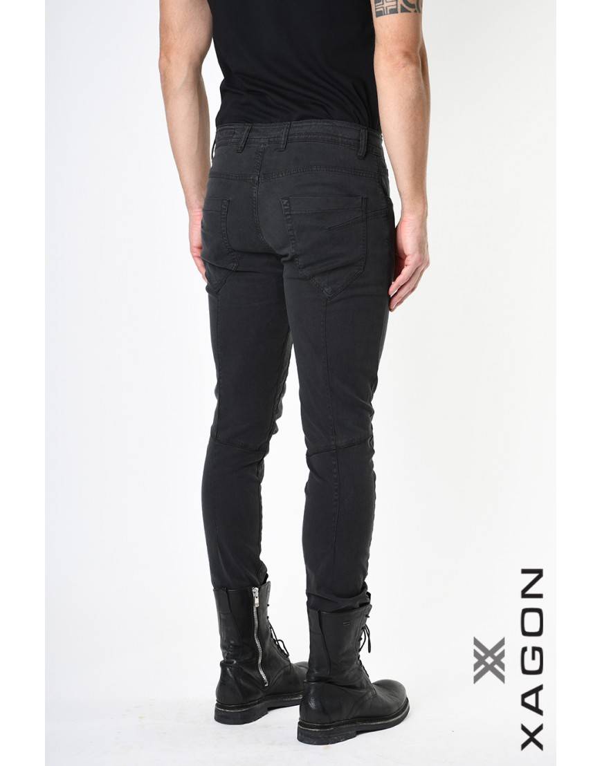 La haine inside us PANTALONE 2CR9004 Nero Vendita Calda