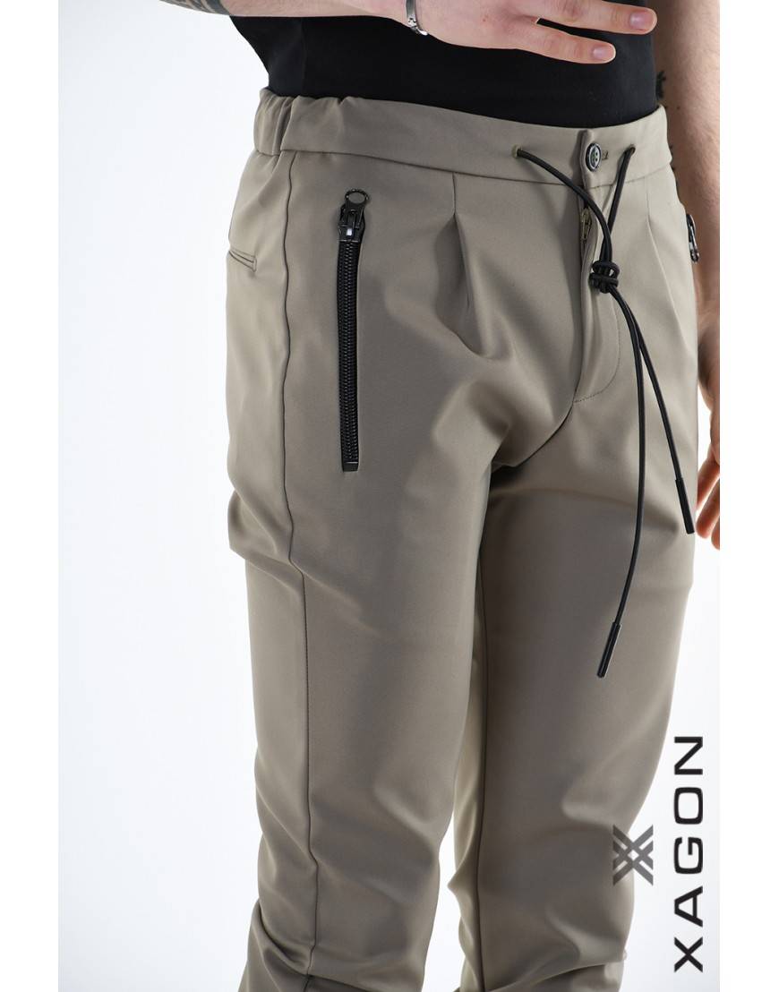 La haine inside us PANTALONE PINVEL Verde/Fango Negozio