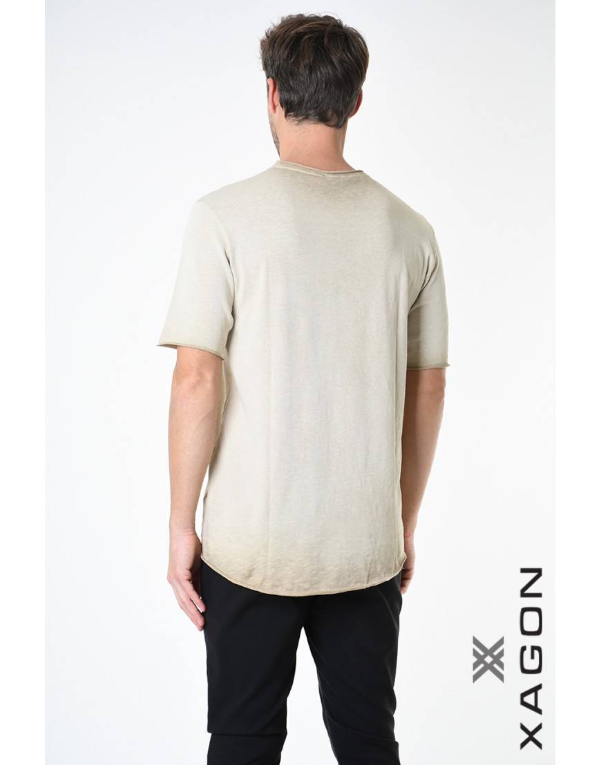 La haine inside us T-SHIRT 2JX2551 Beige In Saldo