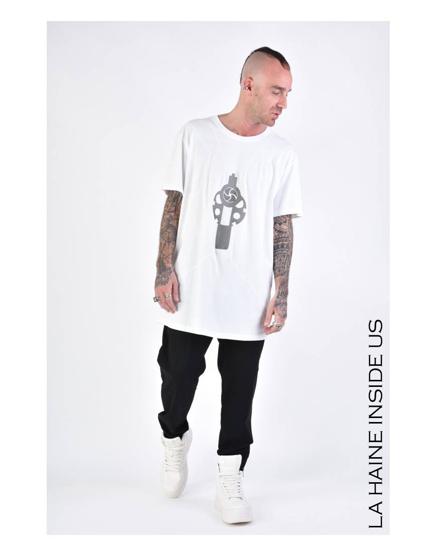 La haine inside us 3M LM035 T-SHIRT Bianco In Linea