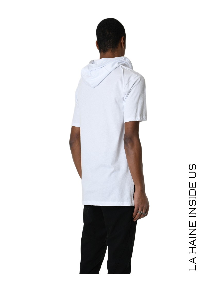 La haine inside us 3M LM131 T-SHIRT Bianco Sconti VIP