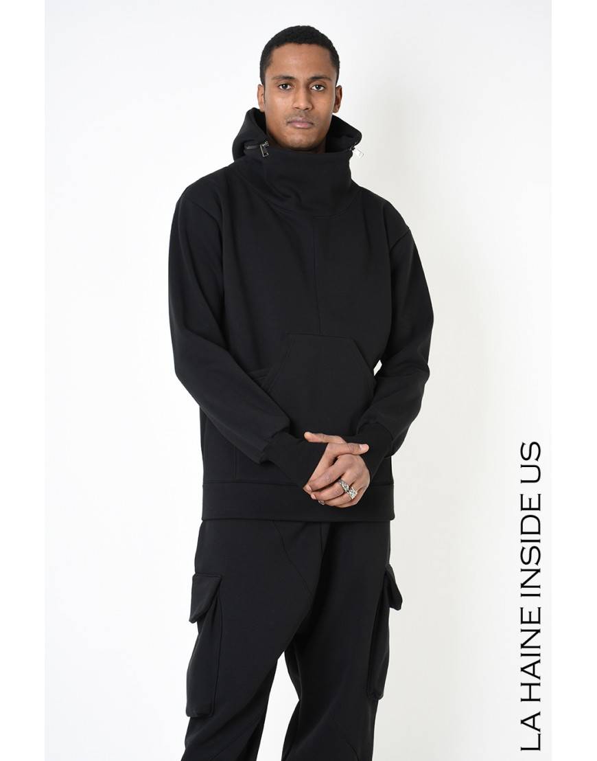 La haine inside us 3M LM201 FELPA UNISEX U Nero Soddisfazione Garantita