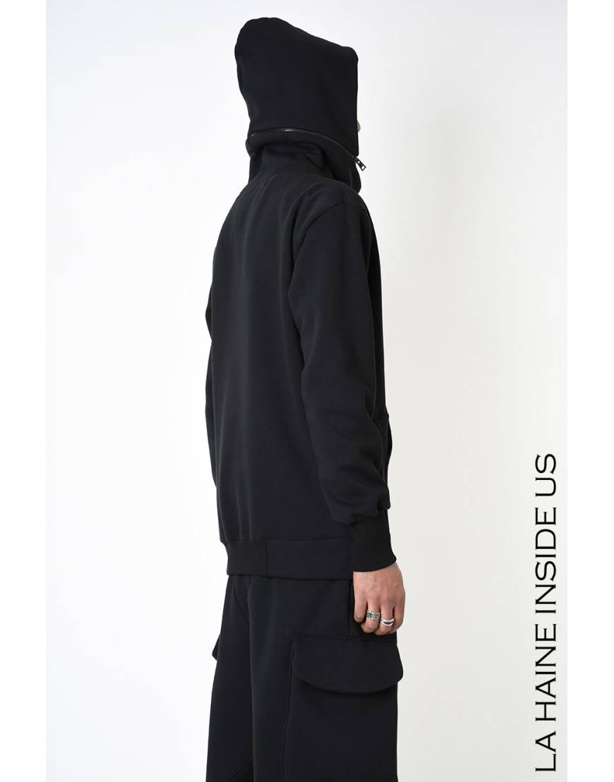 La haine inside us 3M LM201 FELPA UNISEX U Nero Soddisfazione Garantita