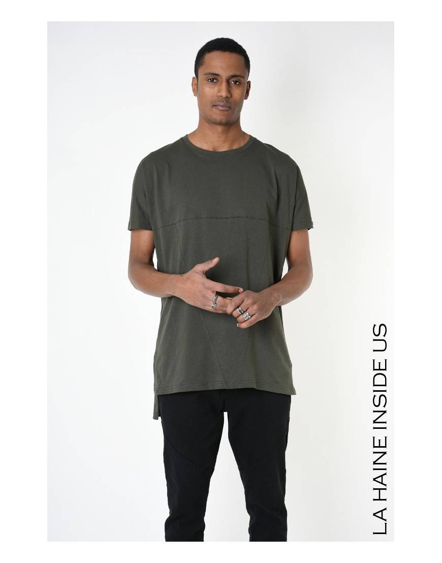 La haine inside us 3M LM216 T-SHIRT Verde Promozione Limitata