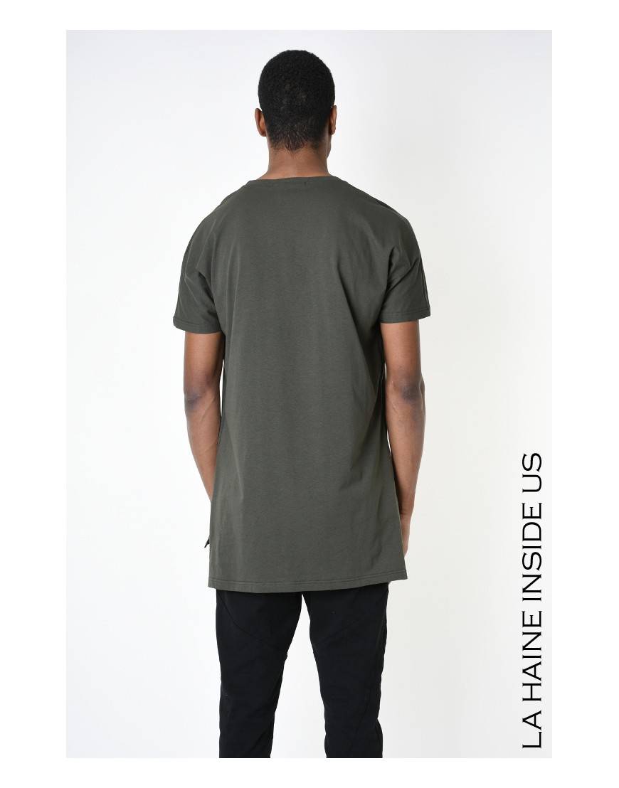 La haine inside us 3M LM216 T-SHIRT Verde Promozione Limitata