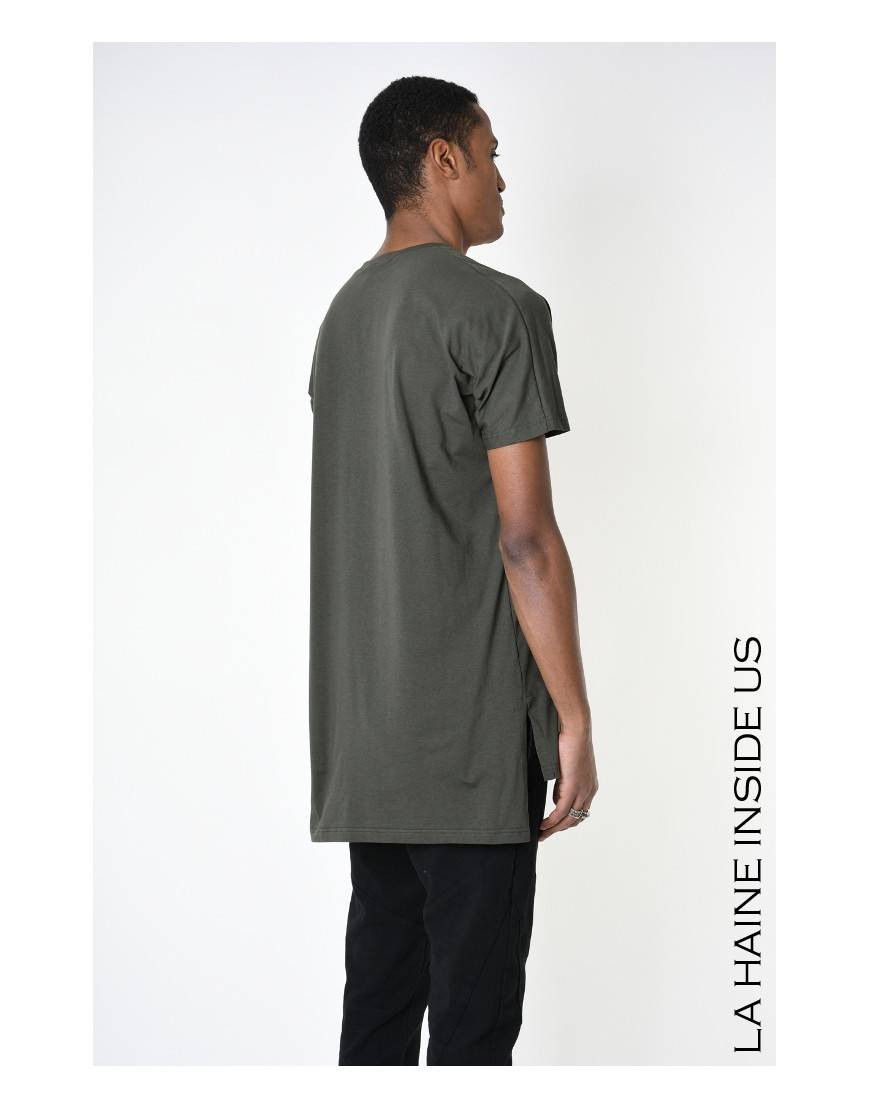 La haine inside us 3M LM216 T-SHIRT Verde Promozione Limitata