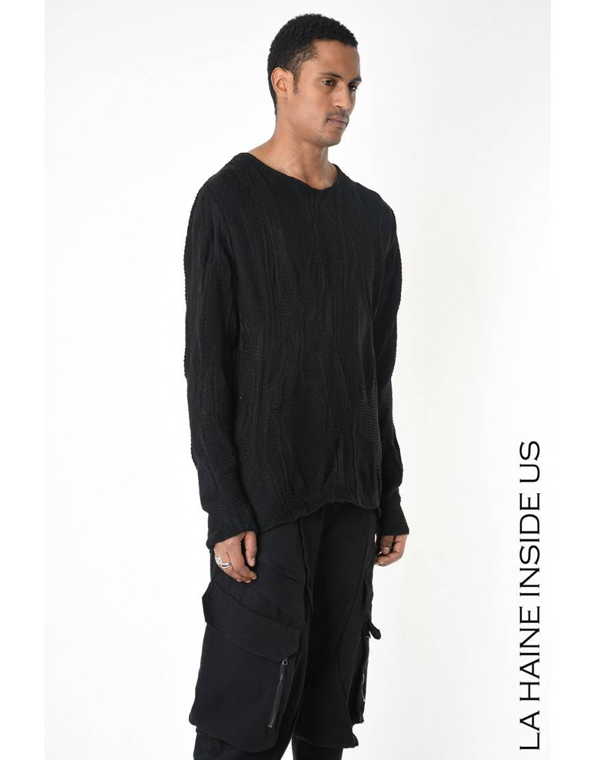 La haine inside us 3M LM243 MAGLIA Nero Affare Del Giorno