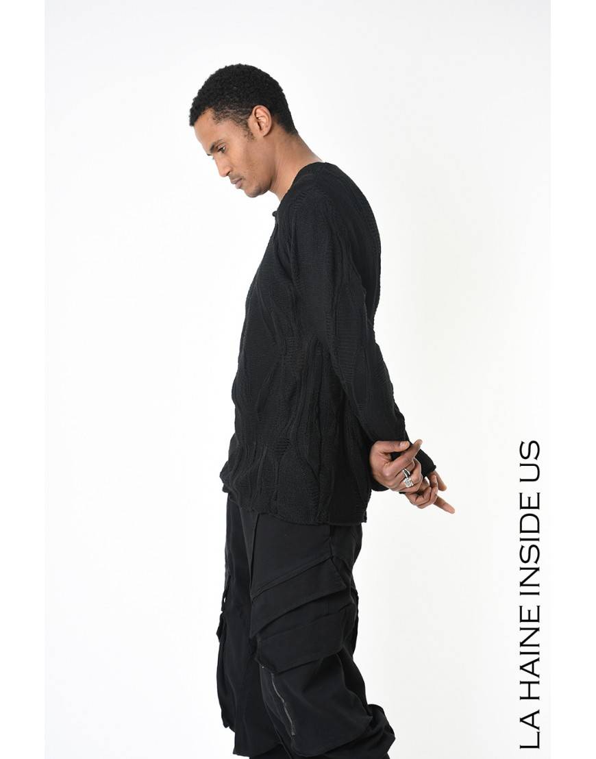 La haine inside us 3M LM243 MAGLIA Nero Affare Del Giorno