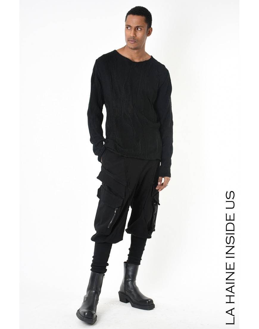 La haine inside us 3M LM243 MAGLIA Nero Affare Del Giorno