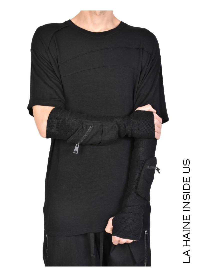 La haine inside us 3M MANUNO MANICOTTO UNISEX Nero Online