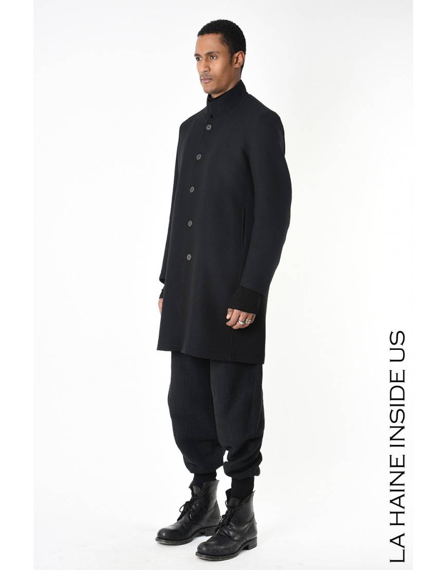 La haine inside us 3P LM238 CAPPOTTO Nero Offerte