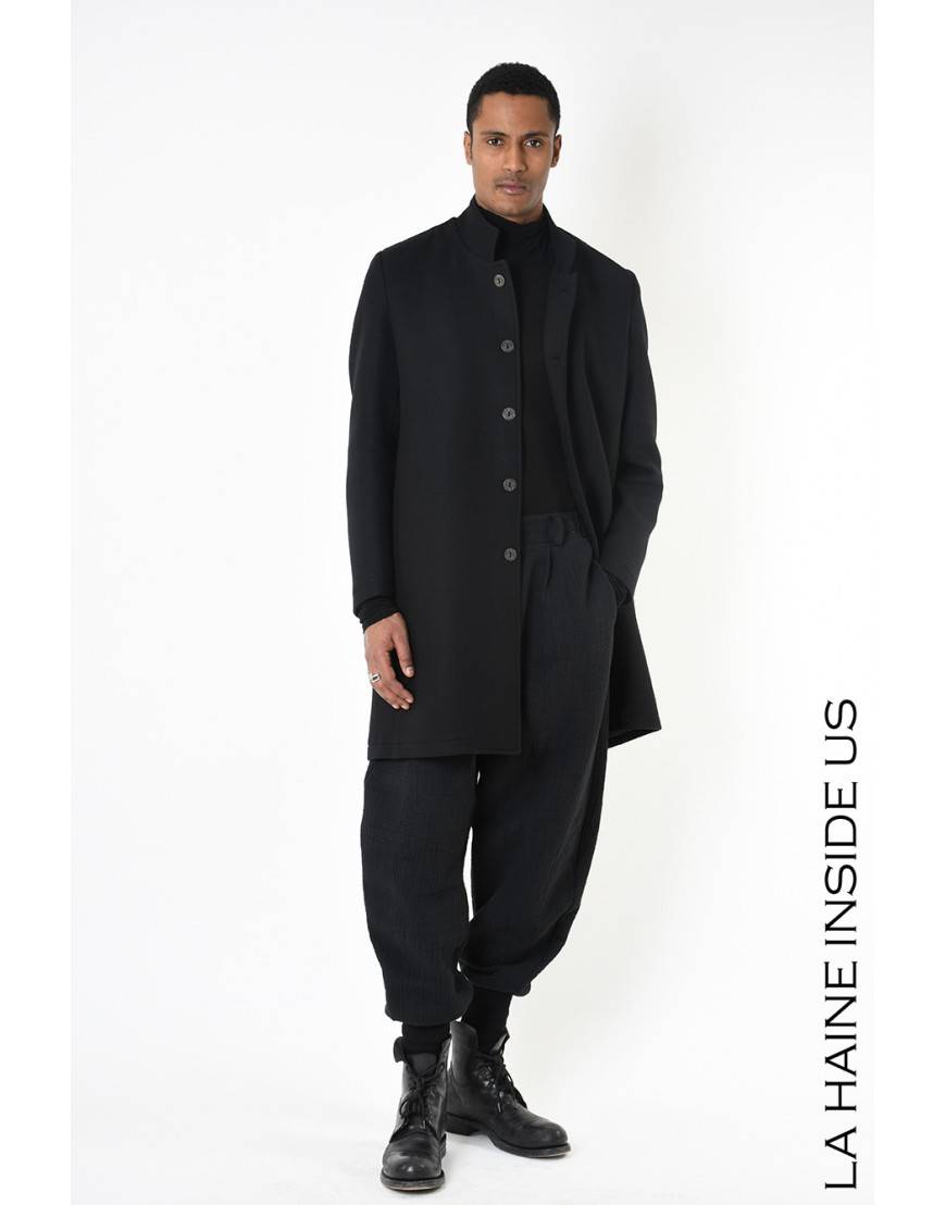 La haine inside us 3P LM238 CAPPOTTO Nero Offerte