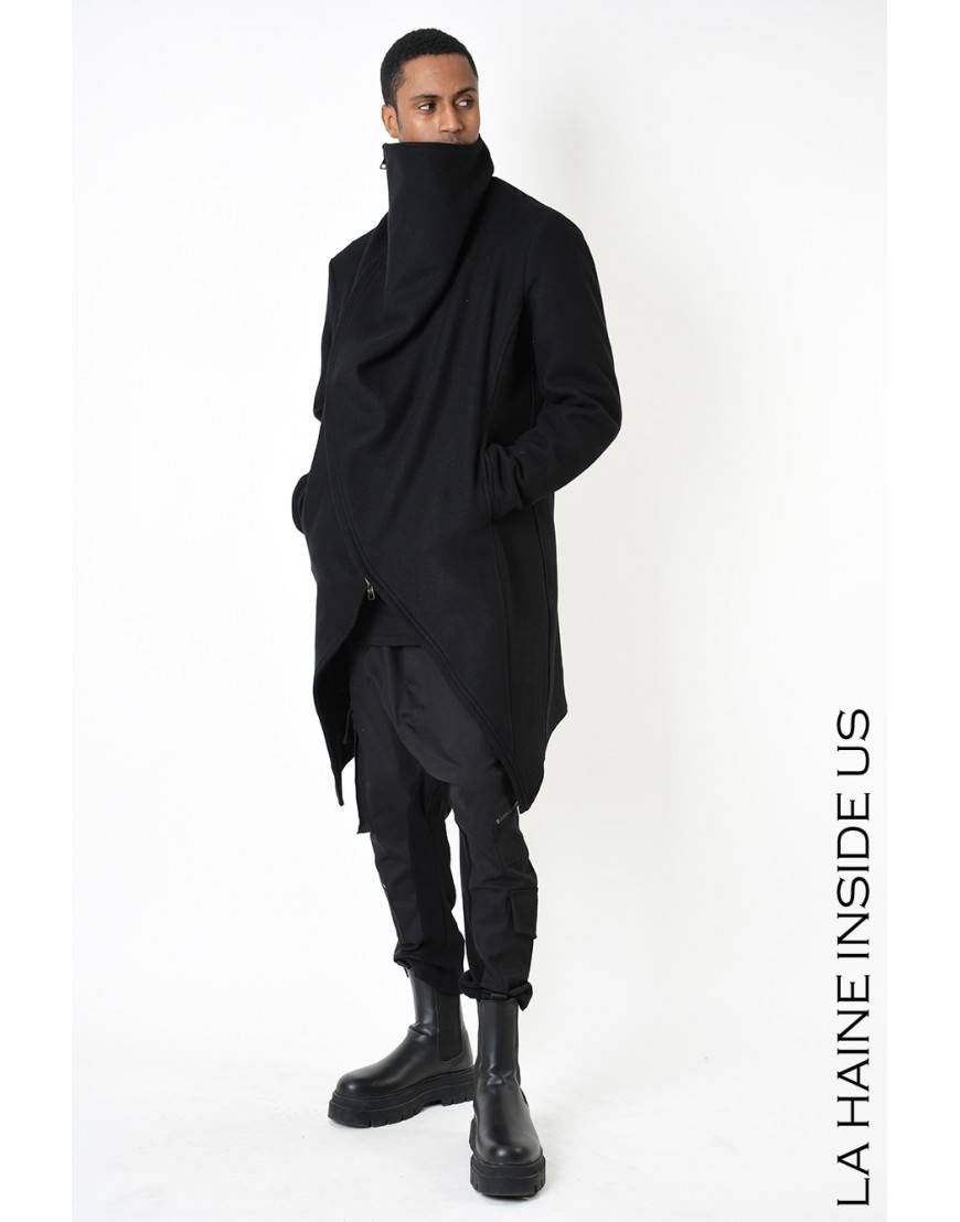 La haine inside us 3P LM239 CAPPOTTO Nero Hotsell