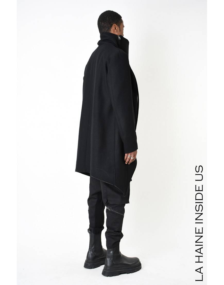 La haine inside us 3P LM239 CAPPOTTO Nero Hotsell