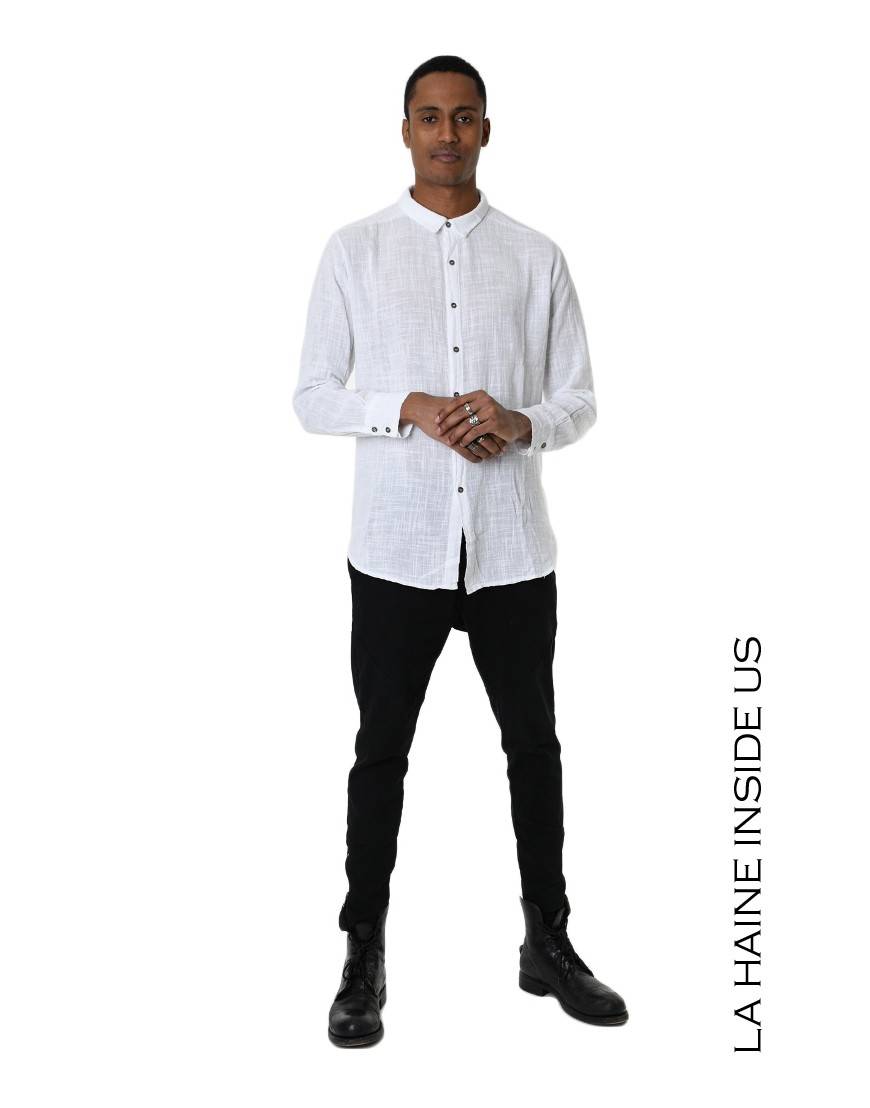 La haine inside us 3V LM116 CAMICIA Bianco I Più Venduti