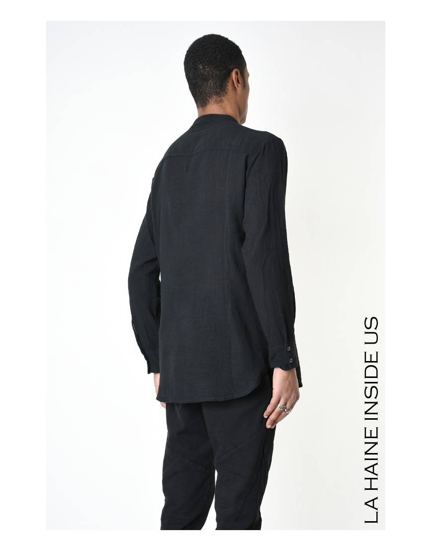 La haine inside us 3V LM118 CAMICIA Nero In Saldo