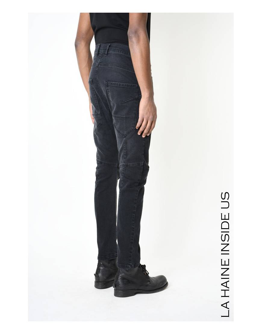 La haine inside us 3X LM218 JEANS Nero Qualità