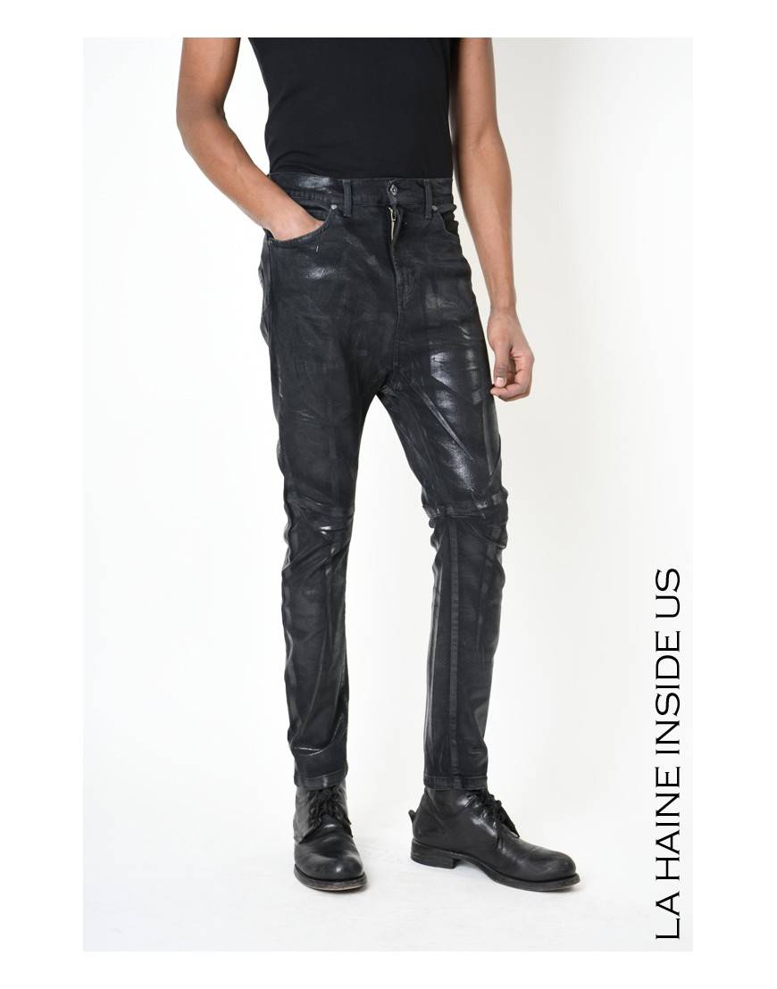 La haine inside us 3X LM219 JEANS Nero Vendita