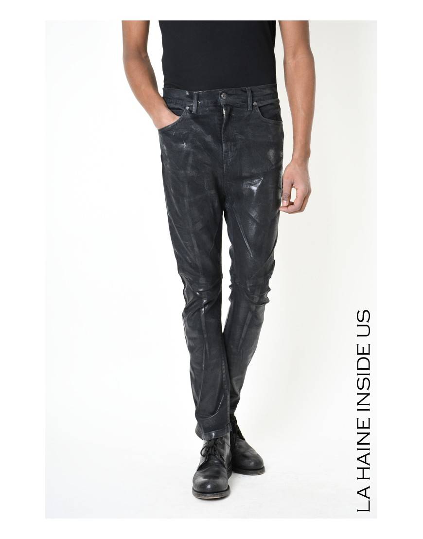 La haine inside us 3X LM219 JEANS Nero Vendita
