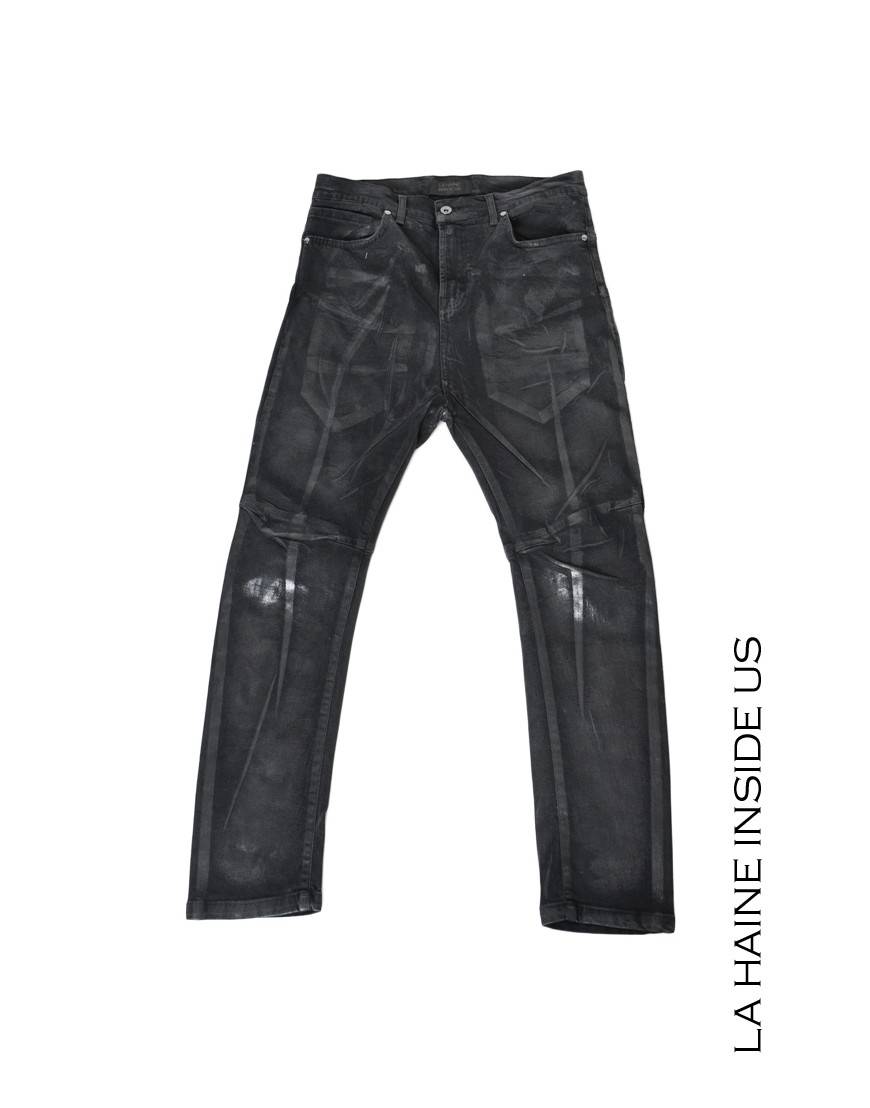 La haine inside us 3X LM219 JEANS Nero Vendita