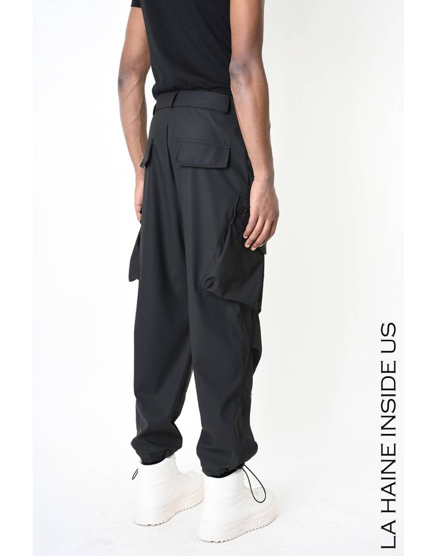 La haine inside us 3Z LM147 PANTALONE Nero Spedizione Gratuita