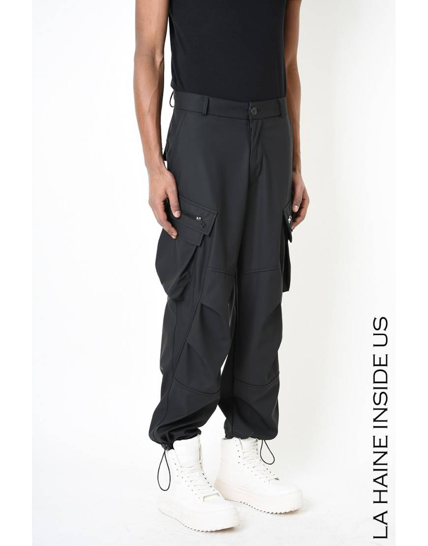 La haine inside us 3Z LM147 PANTALONE Nero Spedizione Gratuita