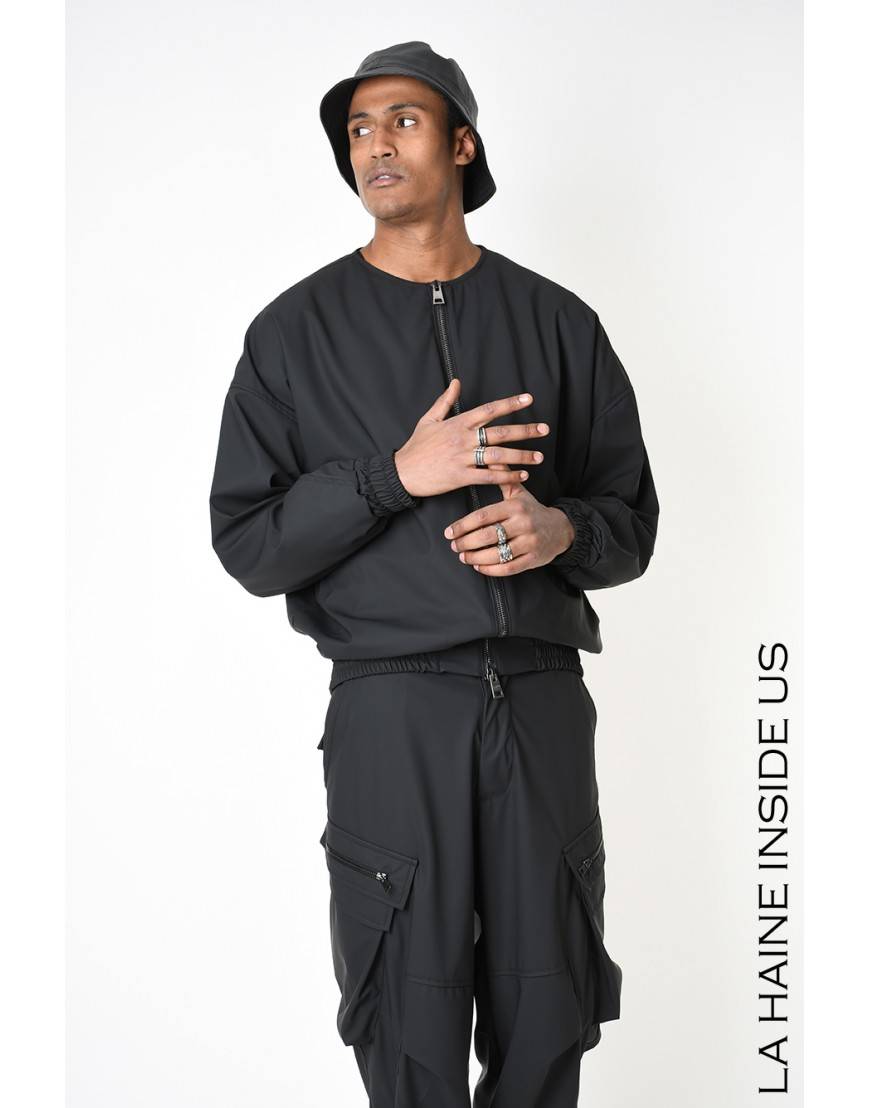 La haine inside us 3Z LM148 BOMBER Nero Pezzi Unici