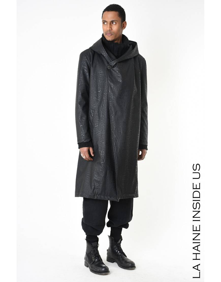 La haine inside us 3P LM249 CAPPOTTO Nero Qualità Garantita