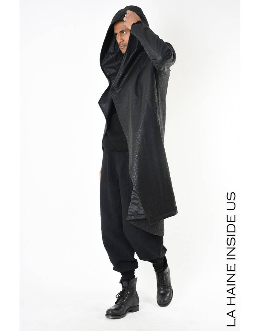 La haine inside us 3P LM249 CAPPOTTO Nero Qualità Garantita