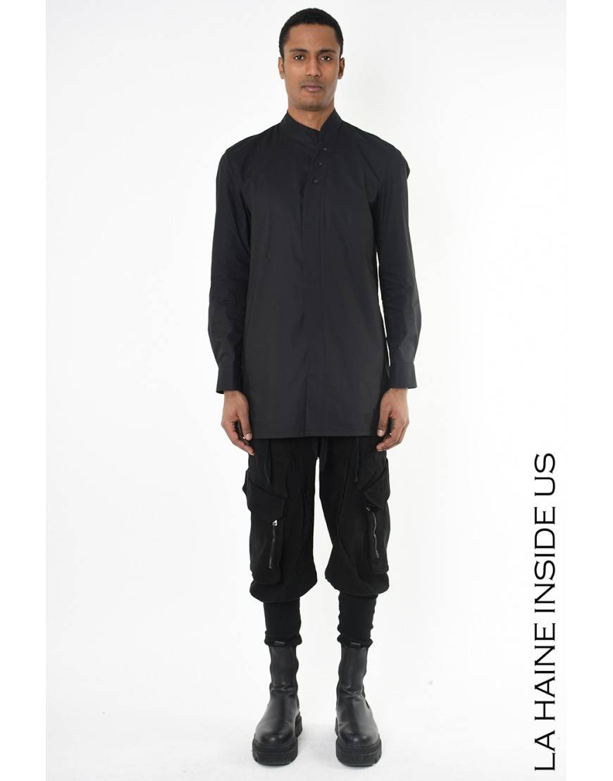 La haine inside us 3R LM226 CAMICIA Nero Presa