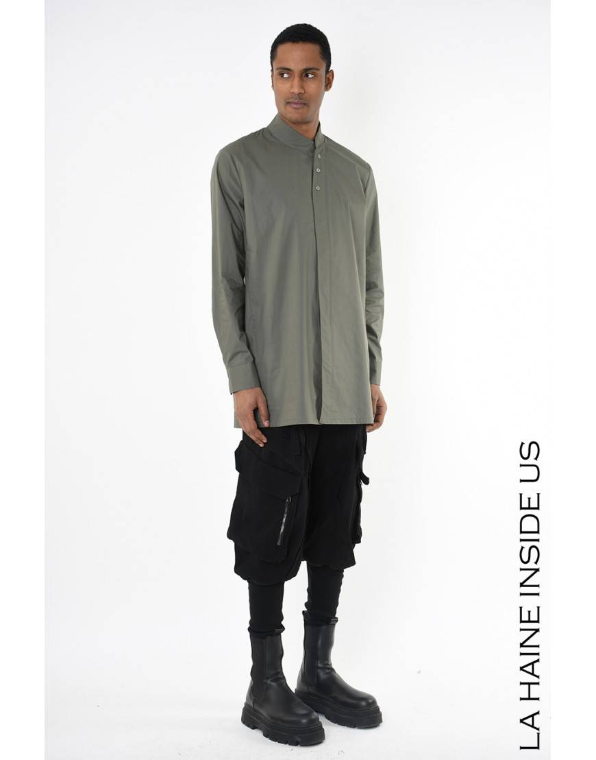 La haine inside us 3R LM226 CAMICIA Verde Sconto