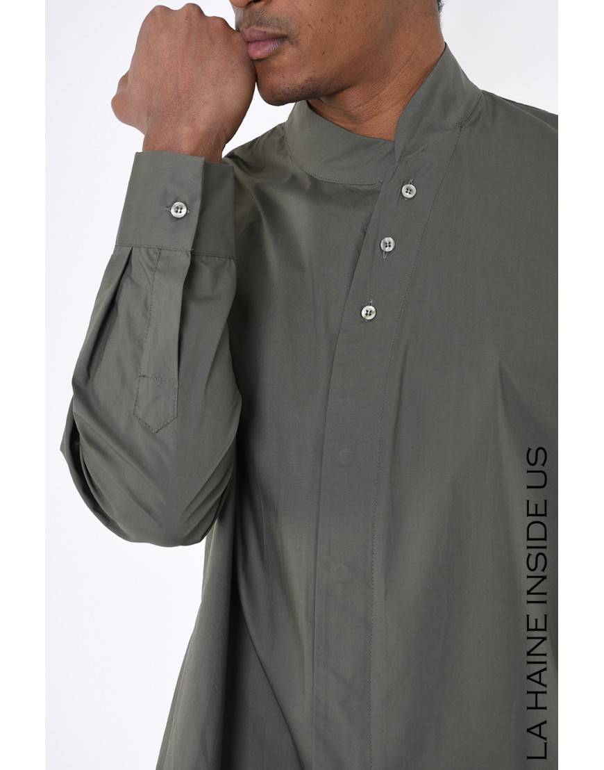 La haine inside us 3R LM226 CAMICIA Verde Sconto
